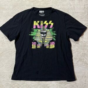 Kiss band tour tee‎ shirt